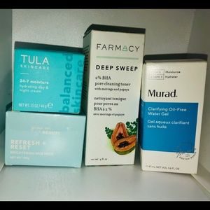 High End Skin Care Lot Farmacy,Murad,Tula,etc